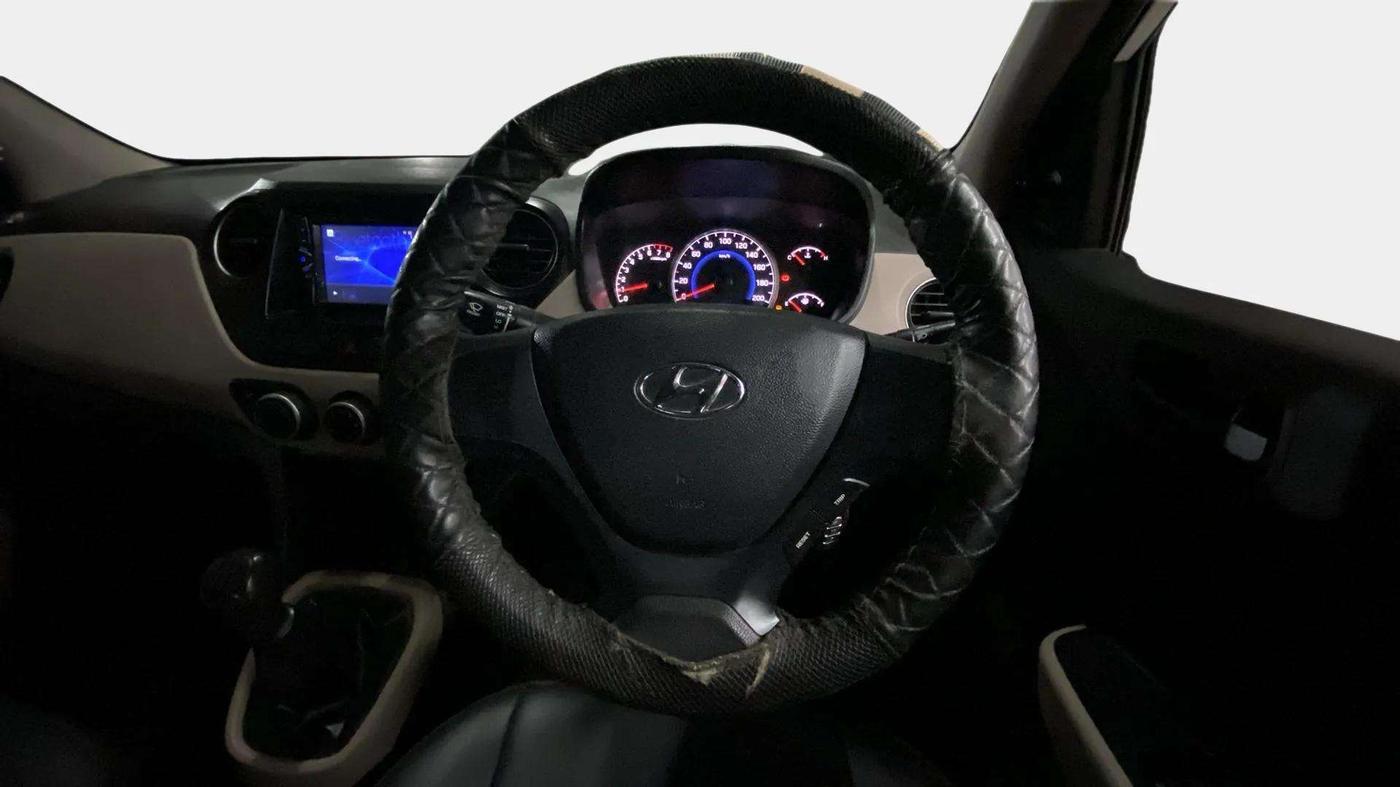 2017 Hyundai Grand i10 ERA 1.2 KAPPA VTVT, Petrol, Manual, 41,655 km, Steering Wheel Close Up