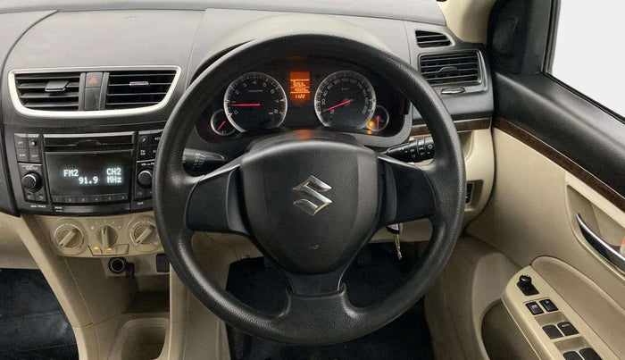 2013 Maruti Swift Dzire VXI, Petrol, Manual, 40,797 km, Steering Wheel Close Up