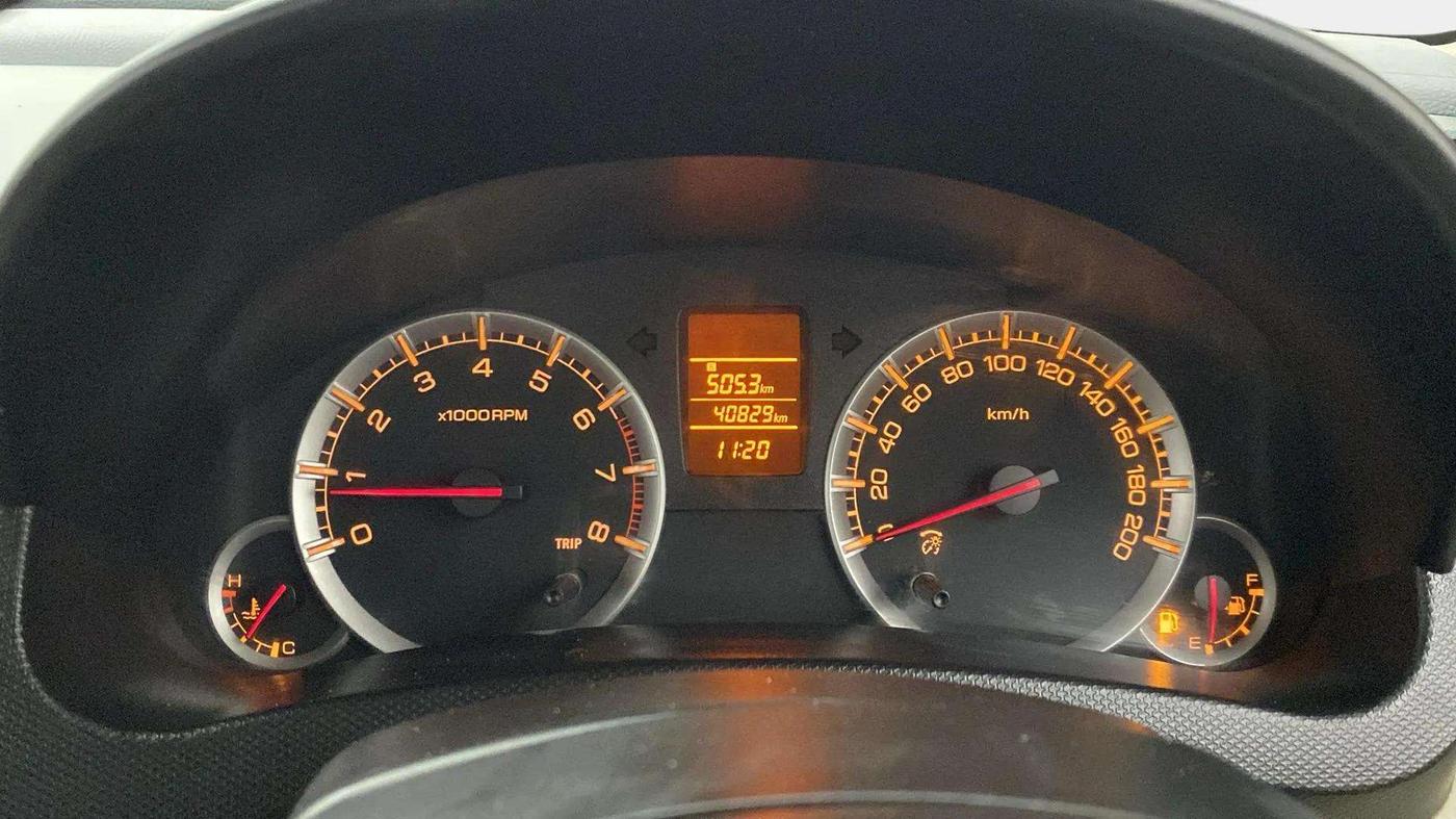 2013 Maruti Swift Dzire VXI, Petrol, Manual, 40,797 km, Odometer Image