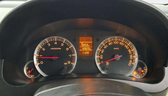 2013 Maruti Swift Dzire VXI, Petrol, Manual, 40,797 km, Odometer Image