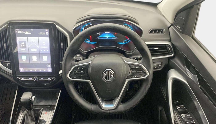 2021 MG HECTOR SHARP 1.5 DCT PETROL, Petrol, Automatic, 22,130 km, Steering Wheel Close Up