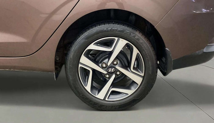 2021 Hyundai AURA SX 1.2, Petrol, Manual, 26,451 km, Left Rear Wheel