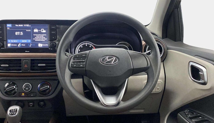 2021 Hyundai AURA SX 1.2, Petrol, Manual, 26,451 km, Steering Wheel Close Up