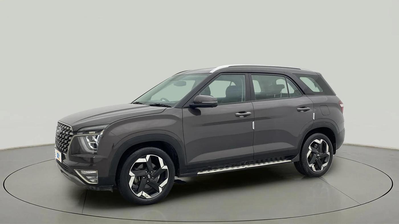 2021 Hyundai ALCAZAR PLATINUM(O) 6STR 1.5 AT, Diesel, Automatic, 30,825 km, Left Front Diagonal