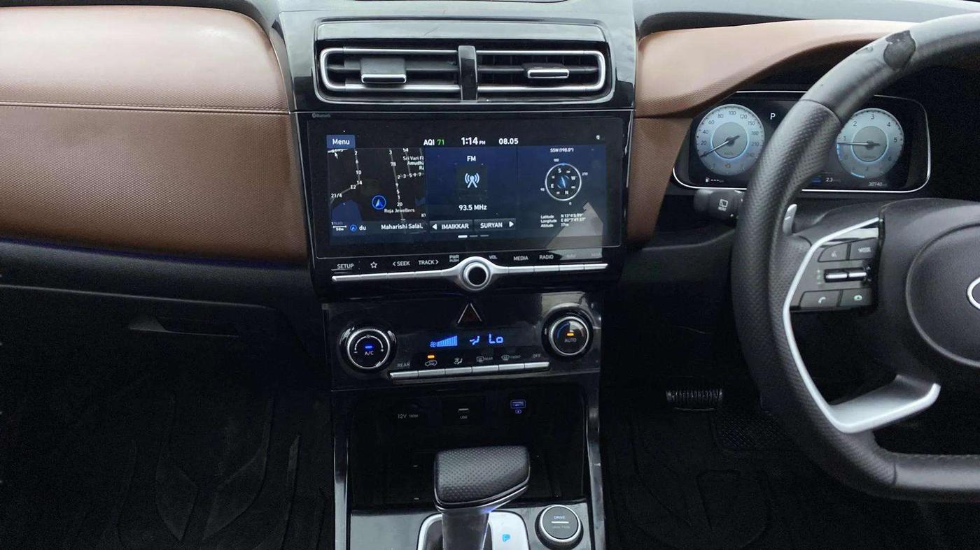 2021 Hyundai ALCAZAR PLATINUM(O) 6STR 1.5 AT, Diesel, Automatic, 30,825 km, Air Conditioner