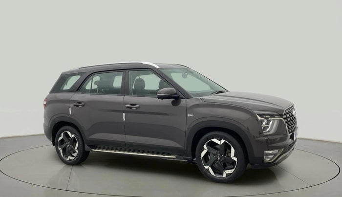 2021 Hyundai ALCAZAR PLATINUM(O) 6STR 1.5 AT, Diesel, Automatic, 30,732 km, Right Front Diagonal