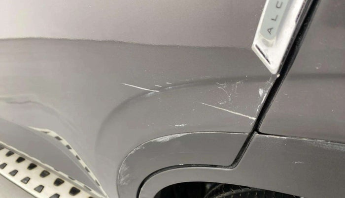2021 Hyundai ALCAZAR PLATINUM(O) 6STR 1.5 AT, Diesel, Automatic, 30,732 km, Rear left door - Minor scratches
