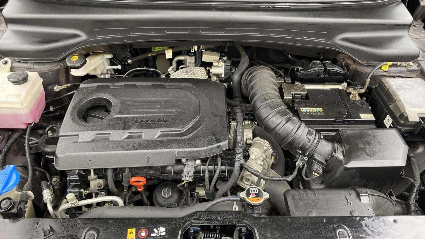2021 Hyundai ALCAZAR PLATINUM(O) 6STR 1.5 AT, Diesel, Automatic, 30,825 km, Engine View