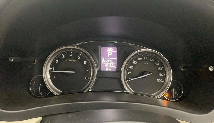 2016 Maruti Ciaz ZXI AT, Petrol, Automatic, 70,730 km, Odometer Image
