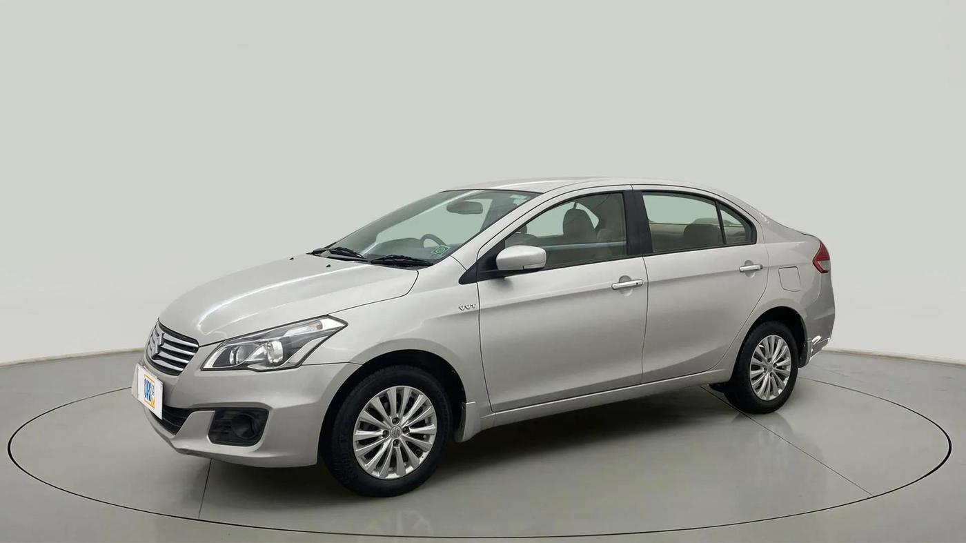 2016 Maruti Ciaz ZXI AT, Petrol, Automatic, 70,730 km, Left Front Diagonal