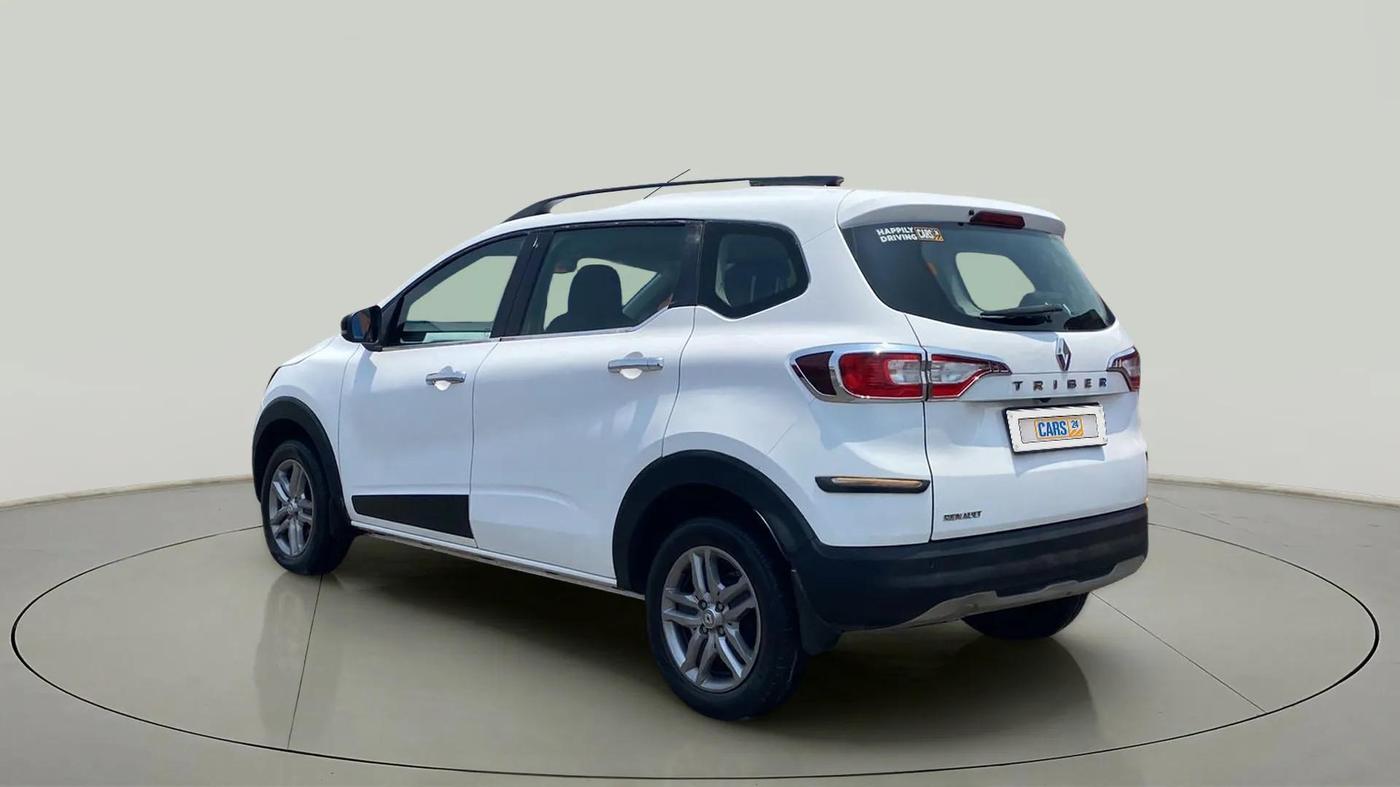 2022 Renault TRIBER RXZ AMT, Petrol, Automatic, 22,426 km, Left Back Diagonal
