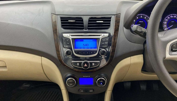 2014 Hyundai Verna FLUIDIC 1.6 VTVT SX, Petrol, Manual, 38,776 km, Air Conditioner