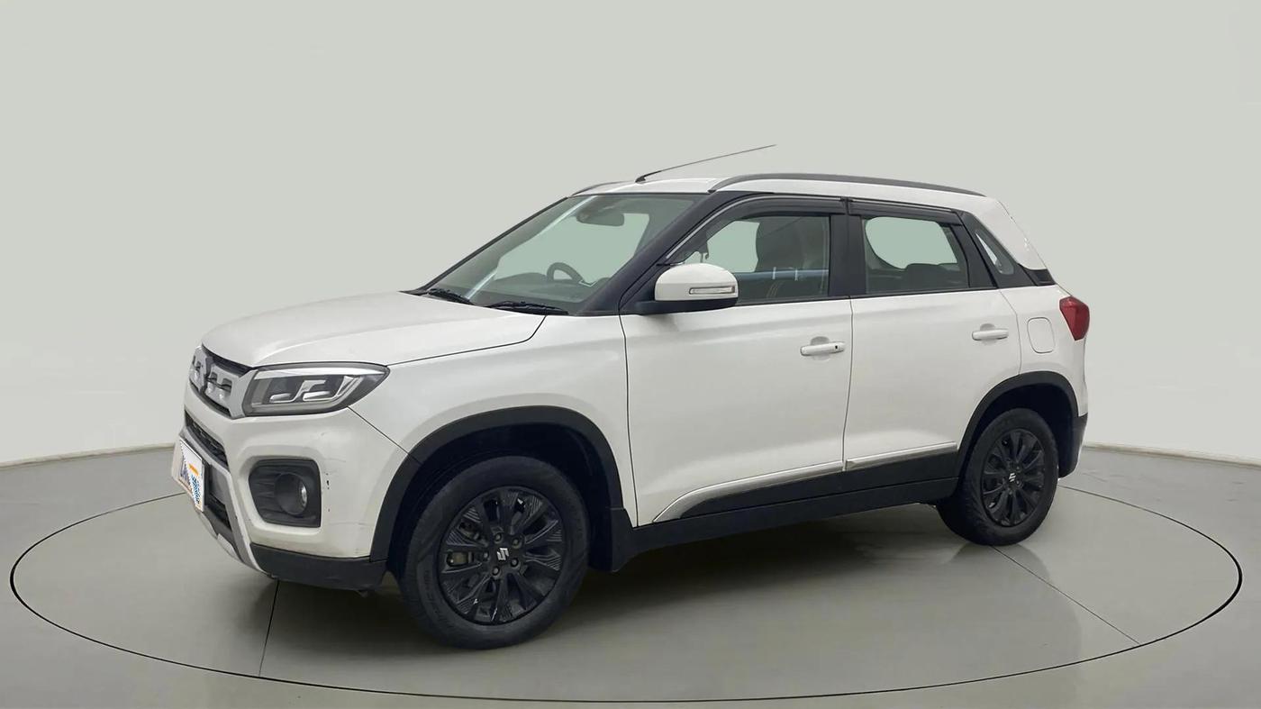 2020 Maruti Vitara Brezza ZXI AT SHVS, Petrol, Automatic, 71,030 km, Left Front Diagonal