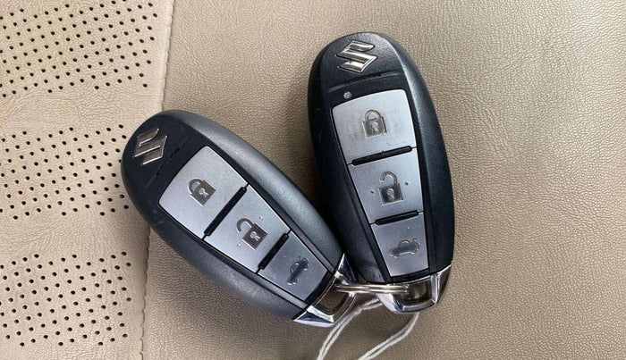 2022 Maruti Ciaz ZETA 1.5 SHVS MT PETROL, Petrol, Manual, 12,958 km, Key Close Up