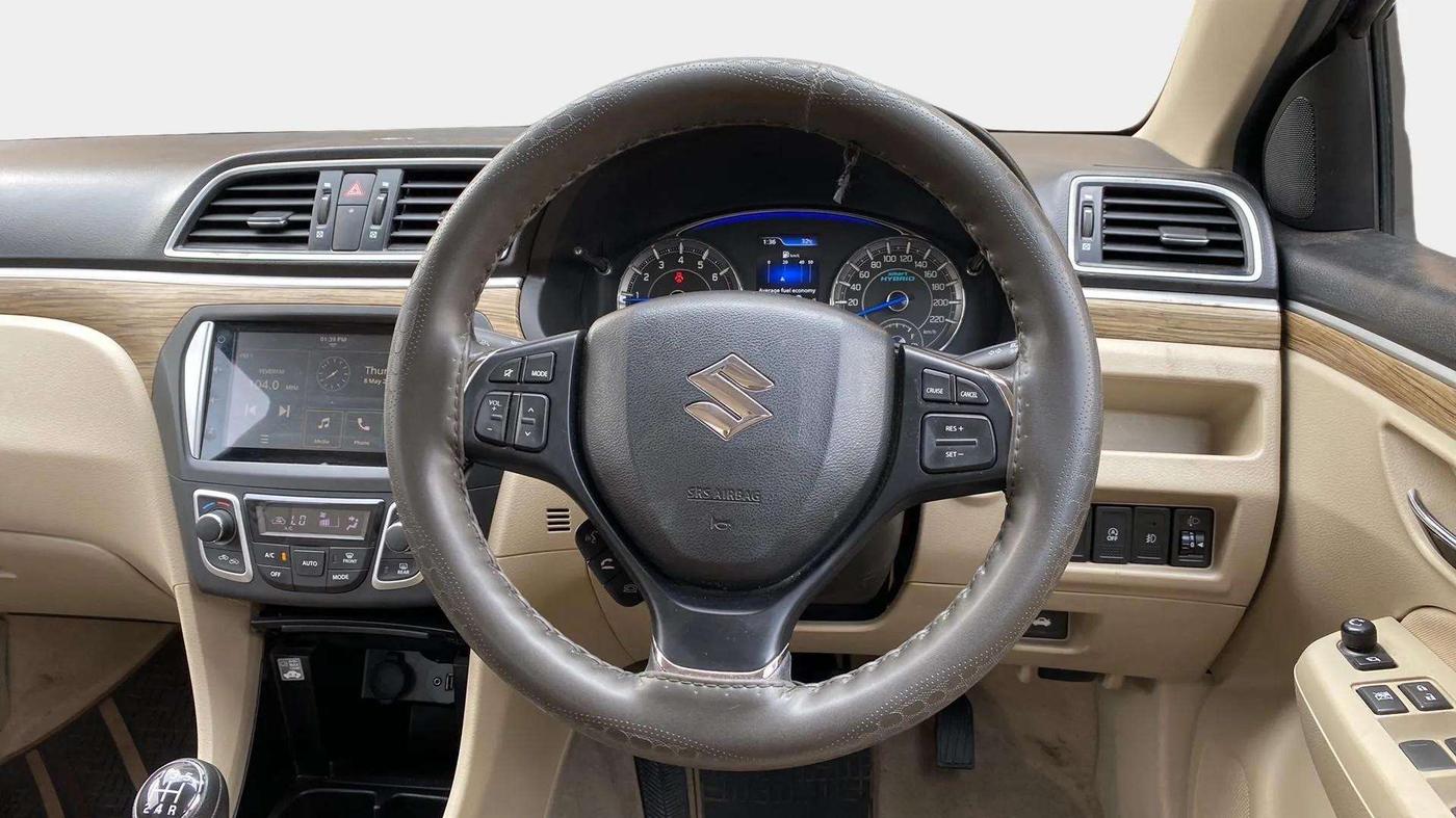 2022 Maruti Ciaz ZETA 1.5 SHVS MT PETROL, Petrol, Manual, 12,958 km, Steering Wheel Close Up