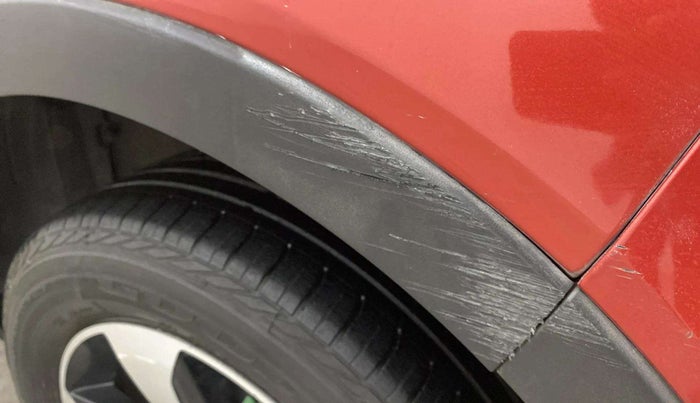 2019 Tata NEXON XZ PLUS PETROL, Petrol, Manual, 48,199 km, Left quarter panel - Cladding has minor damage