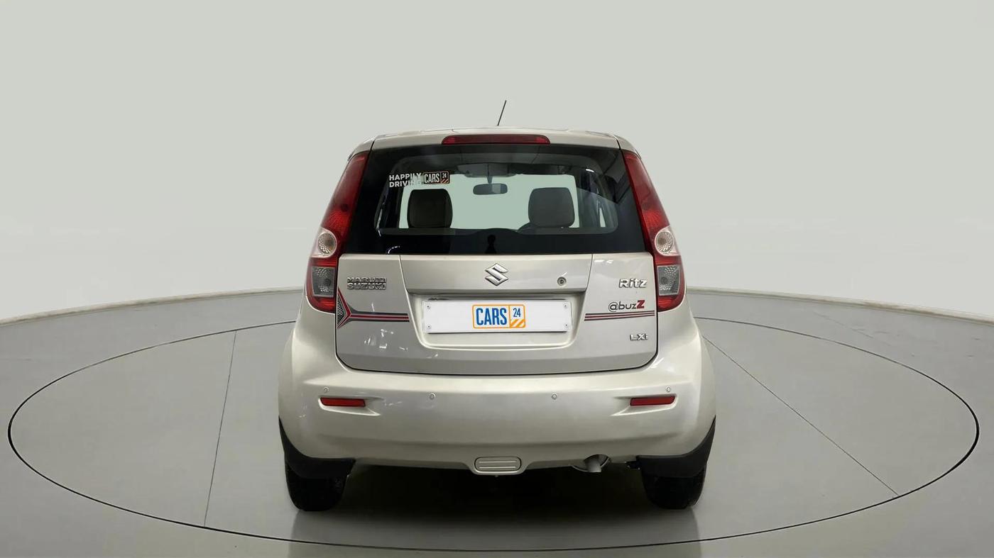 2013 Maruti Ritz LXI, Petrol, Manual, 58,792 km, Back/Rear