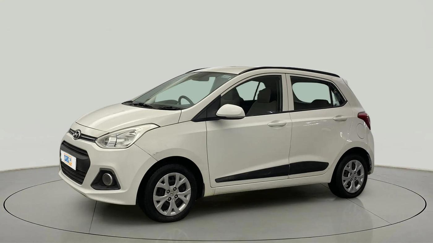 2016 Hyundai Grand i10 SPORTZ 1.2 KAPPA VTVT, CNG, Manual, 86,135 km, Left Front Diagonal