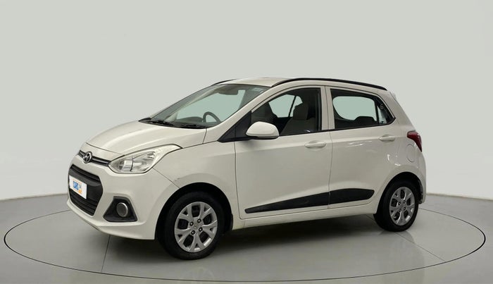 2016 Hyundai Grand i10 SPORTZ 1.2 KAPPA VTVT, CNG, Manual, 86,037 km, Left Front Diagonal