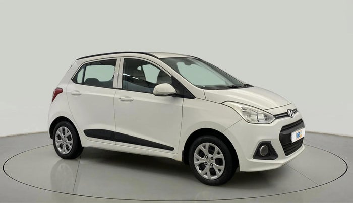 2016 Hyundai Grand i10 SPORTZ 1.2 KAPPA VTVT, CNG, Manual, 86,037 km, Right Front Diagonal
