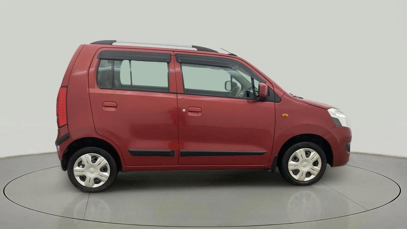 2015 Maruti Wagon R 1.0 VXI, Petrol, Manual, 76,296 km, Right Side View