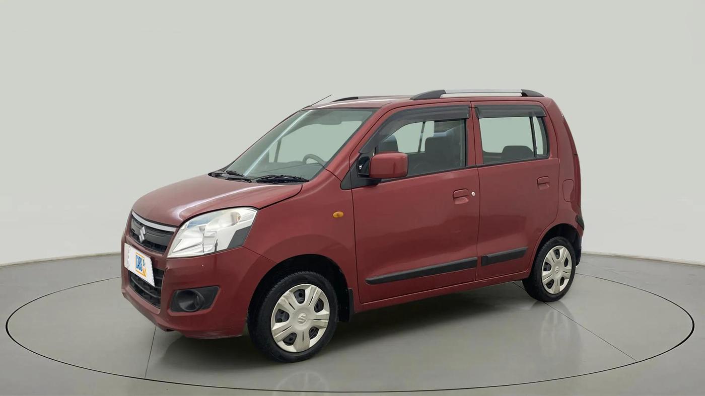 2015 Maruti Wagon R 1.0 VXI, Petrol, Manual, 76,296 km, Left Front Diagonal