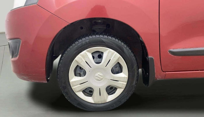 2015 Maruti Wagon R 1.0 VXI, Petrol, Manual, 75,977 km, Left Front Wheel