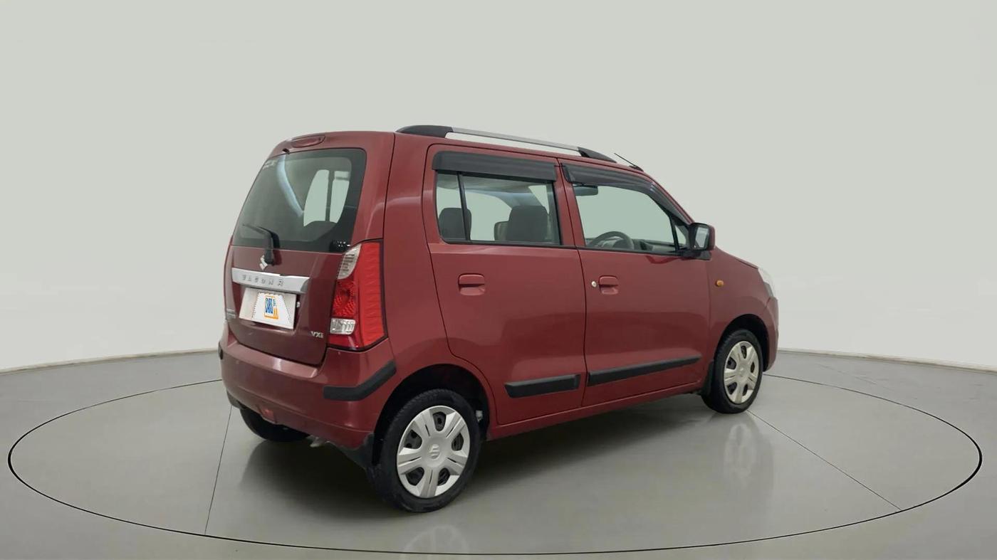 2015 Maruti Wagon R 1.0 VXI, Petrol, Manual, 76,296 km, Right Back Diagonal