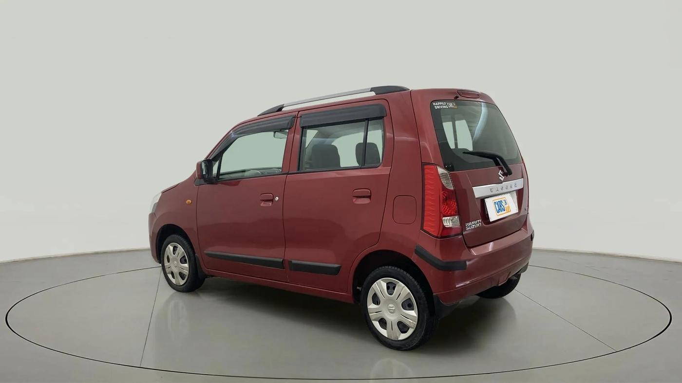 2015 Maruti Wagon R 1.0 VXI, Petrol, Manual, 76,296 km, Left Back Diagonal