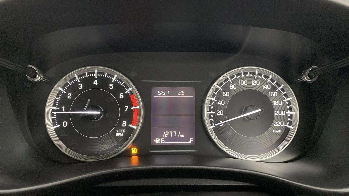 2022 Toyota Glanza S, Petrol, Manual, 12,878 km, Odometer Image