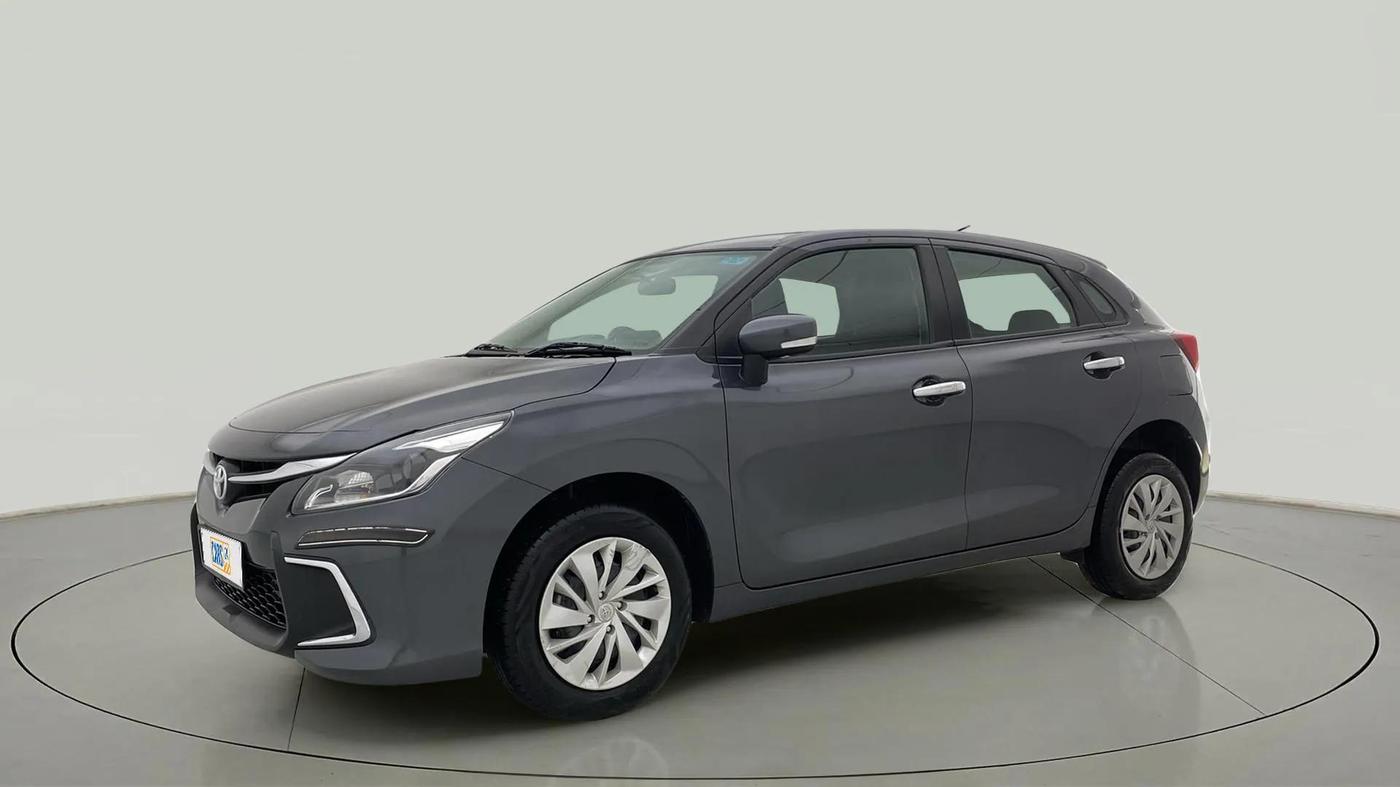 2022 Toyota Glanza S, Petrol, Manual, 12,878 km, Left Front Diagonal