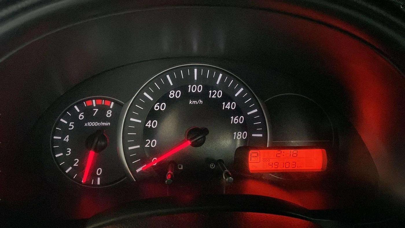 2017 Nissan Micra XV CVT, Petrol, Automatic, 49,118 km, Odometer Image