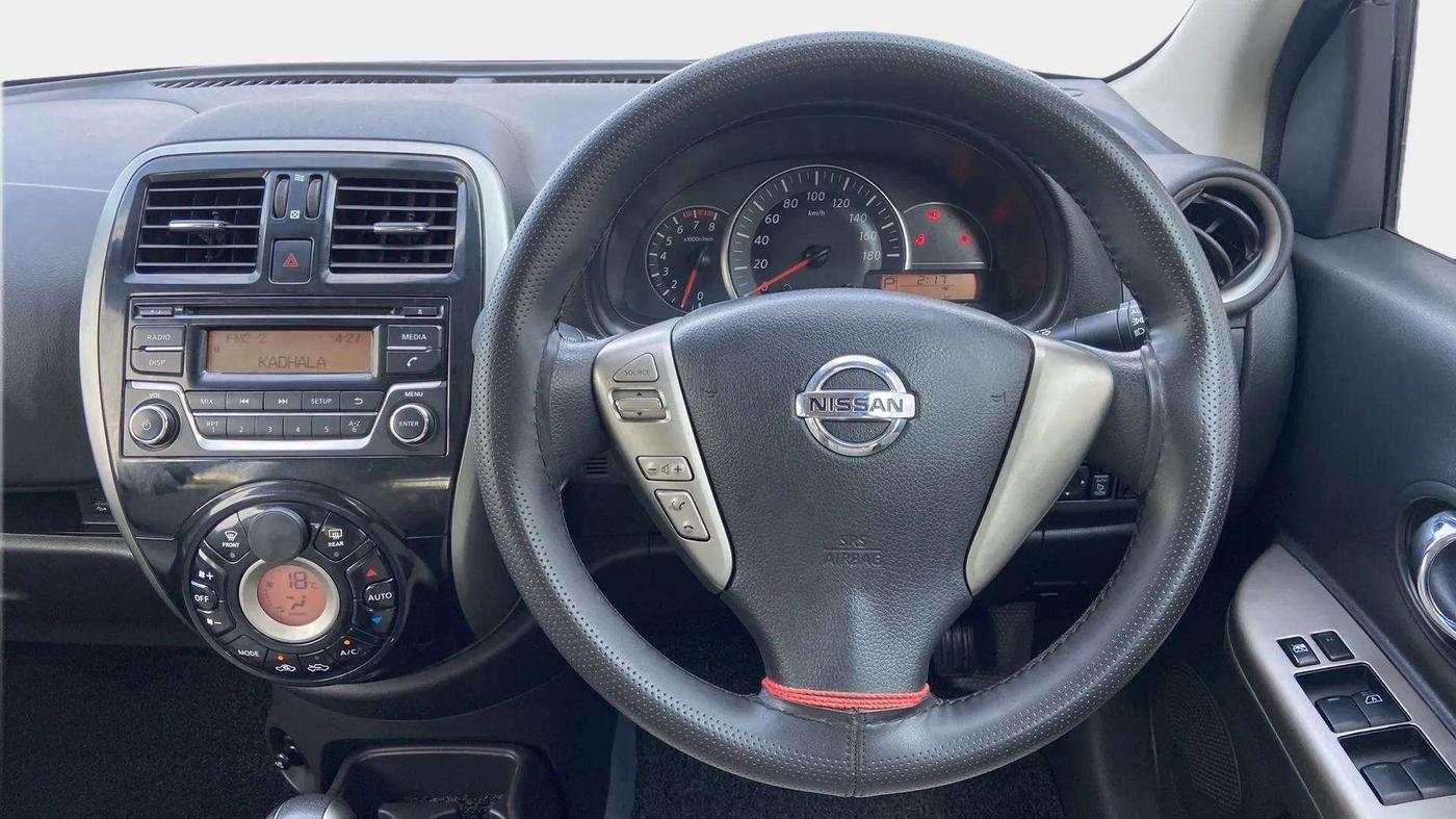 2017 Nissan Micra XV CVT, Petrol, Automatic, 49,118 km, Steering Wheel Close Up