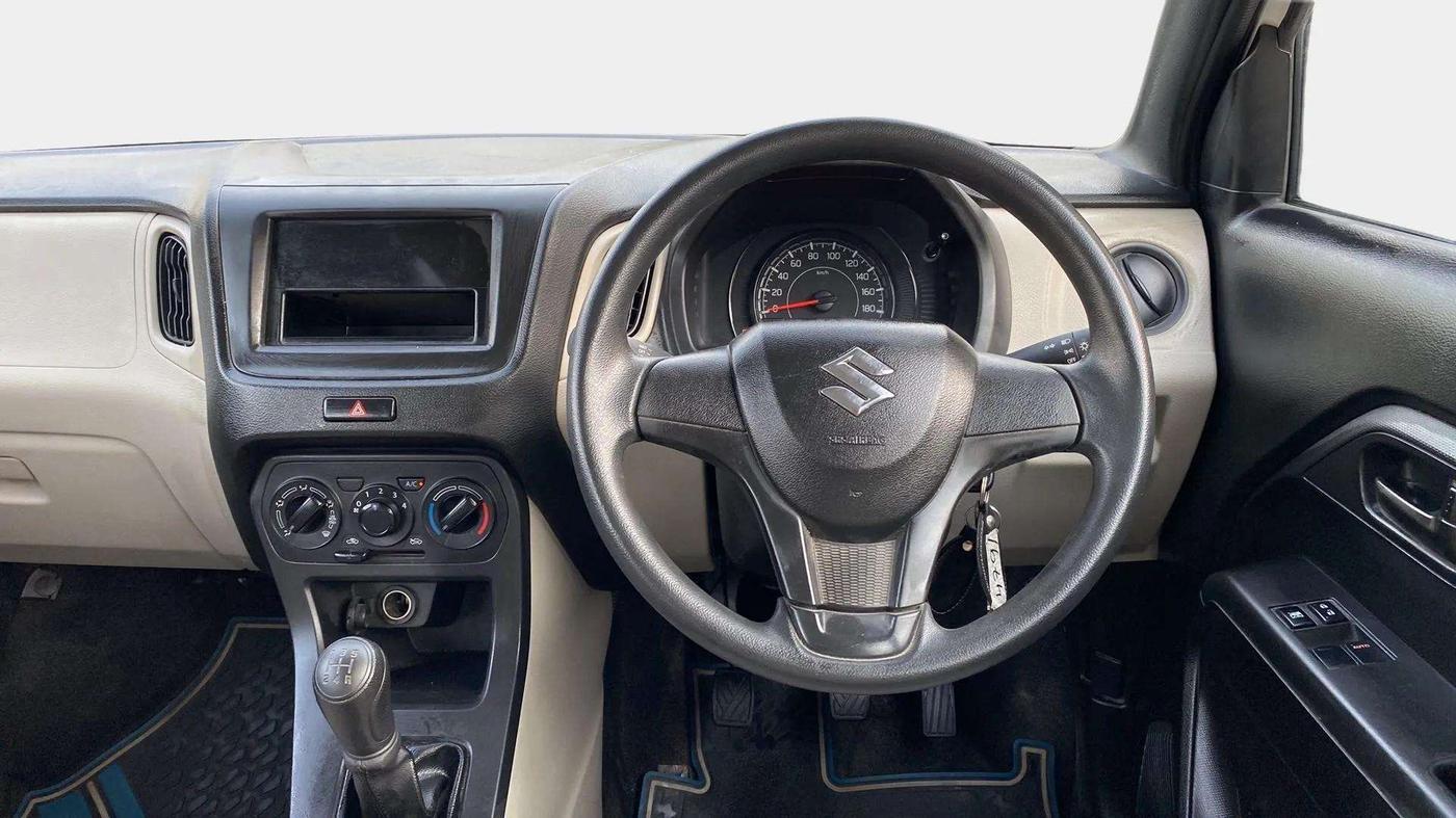 2023 Maruti New Wagon-R LXI 1.0, Petrol, Manual, 13,246 km, Steering Wheel Close Up
