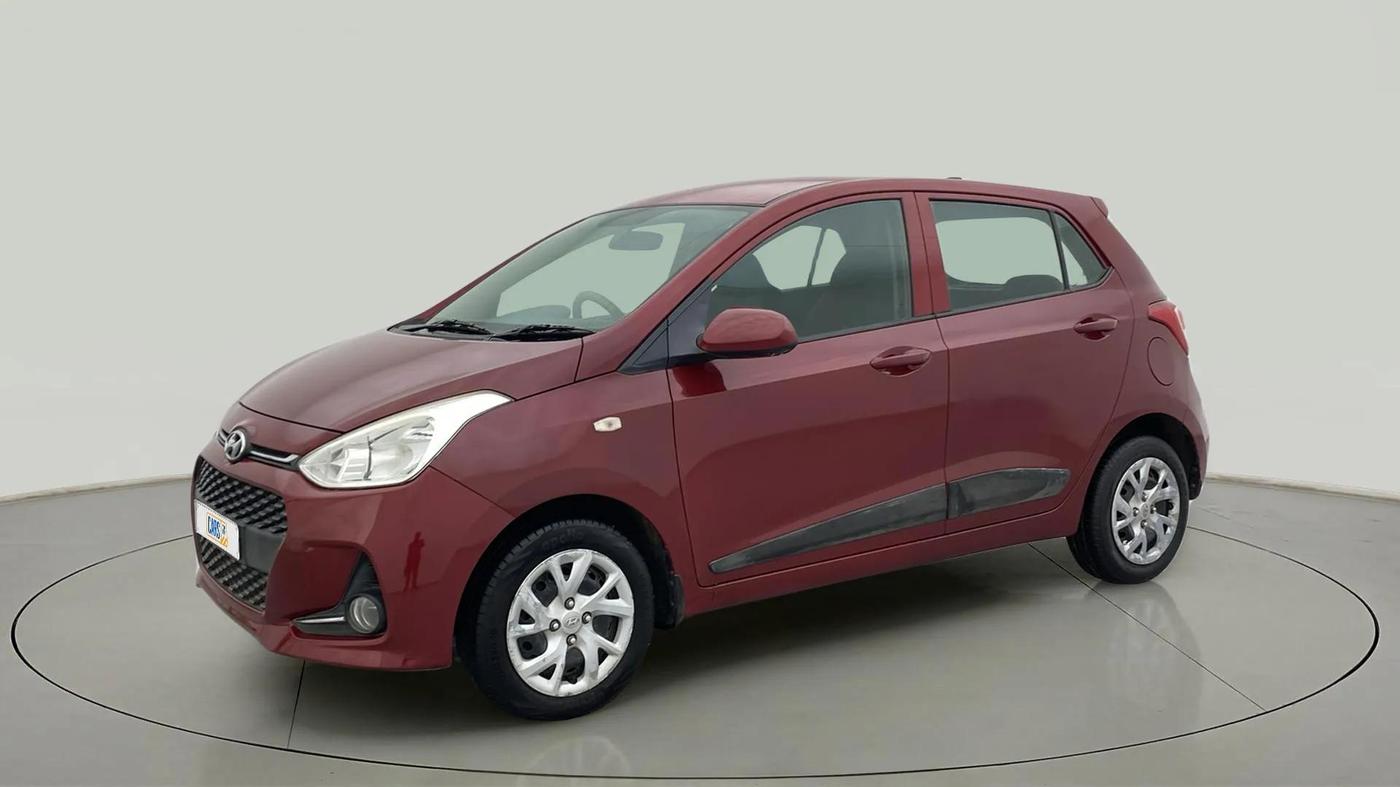 2017 Hyundai Grand i10 MAGNA AT 1.2 KAPPA VTVT, Petrol, Automatic, 34,840 km, Left Front Diagonal