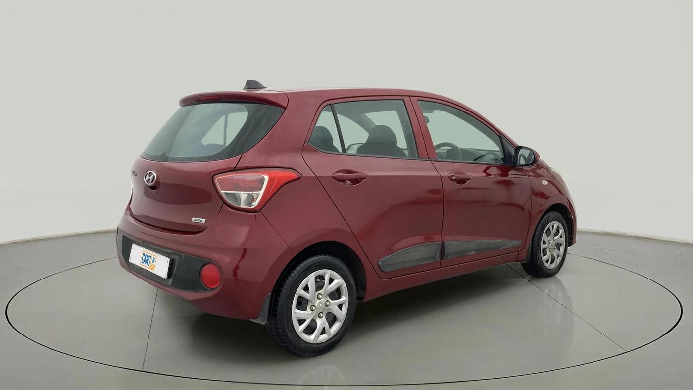 2017 Hyundai Grand i10 MAGNA AT 1.2 KAPPA VTVT, Petrol, Automatic, 34,840 km, Right Back Diagonal