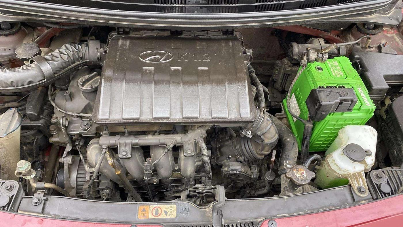 2017 Hyundai Grand i10 MAGNA AT 1.2 KAPPA VTVT, Petrol, Automatic, 34,840 km, Engine View
