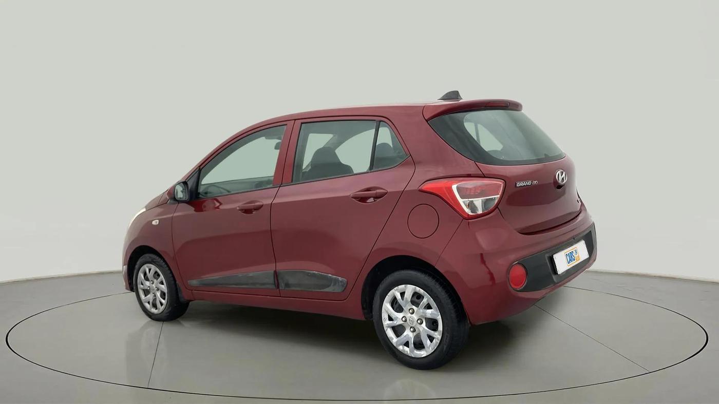 2017 Hyundai Grand i10 MAGNA AT 1.2 KAPPA VTVT, Petrol, Automatic, 34,840 km, Left Back Diagonal