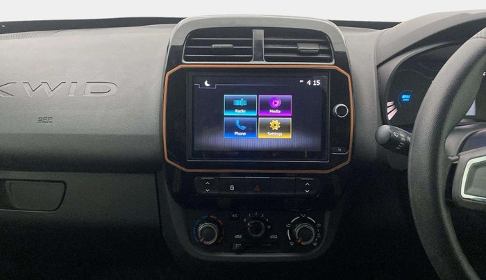 2021 Renault Kwid CLIMBER 1.0 AMT (O), Petrol, Automatic, 25,004 km, Air Conditioner