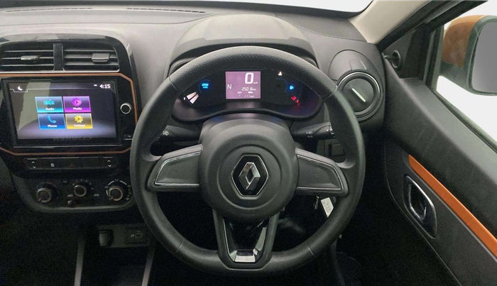2021 Renault Kwid CLIMBER 1.0 AMT (O), Petrol, Automatic, 25,004 km, Steering Wheel Close Up