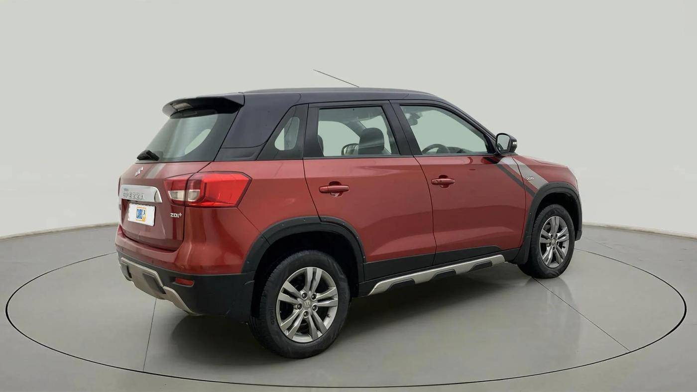 2017 Maruti Vitara Brezza ZDI PLUS DUAL TONE, Diesel, Manual, 35,729 km, Right Back Diagonal