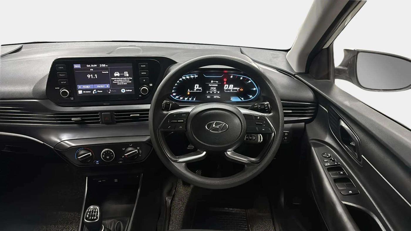 2020 Hyundai NEW I20 SPORTZ 1.5 MT, Diesel, Manual, 43,728 km, Steering Wheel Close Up