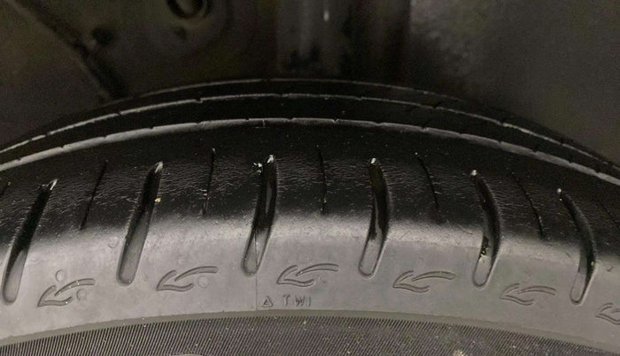 2023 Tata ALTROZ XM PLUS CNG, CNG, Manual, 22,258 km, Left Rear Tyre Tread