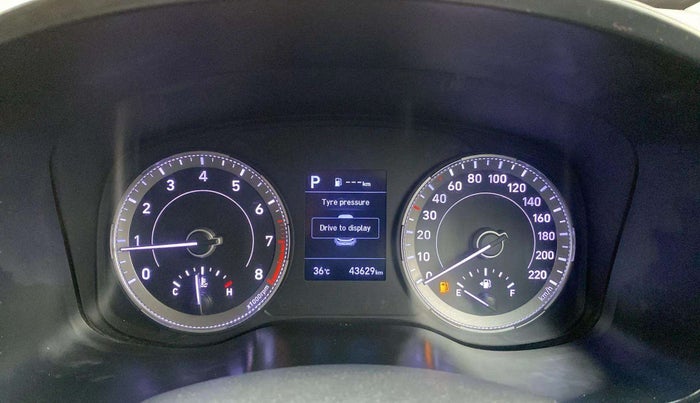 2021 Hyundai VENUE SX PLUS 1.0 TURBO DCT, Petrol, Automatic, 43,609 km, Odometer Image