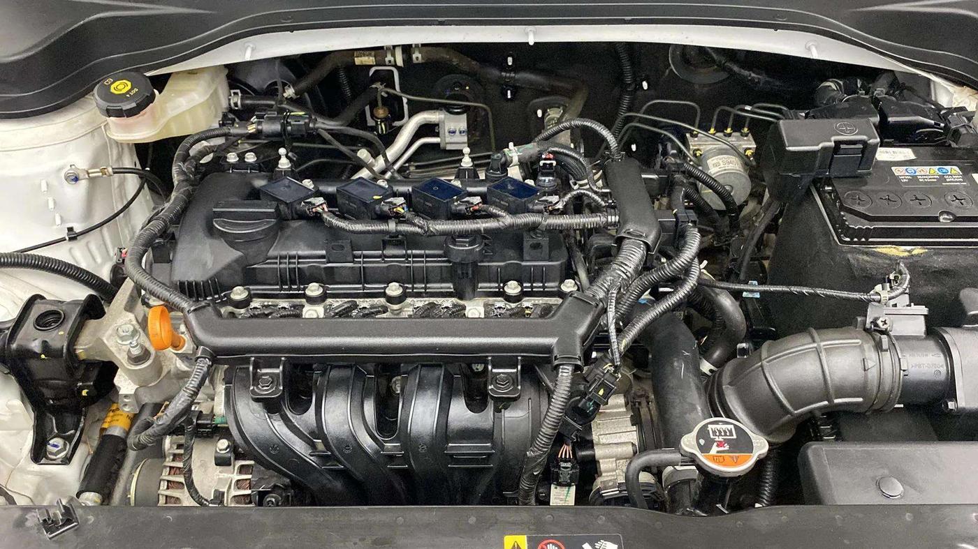 2022 KIA SONET HTK PLUS 1.2, Petrol, Manual, 20,001 km, Engine View