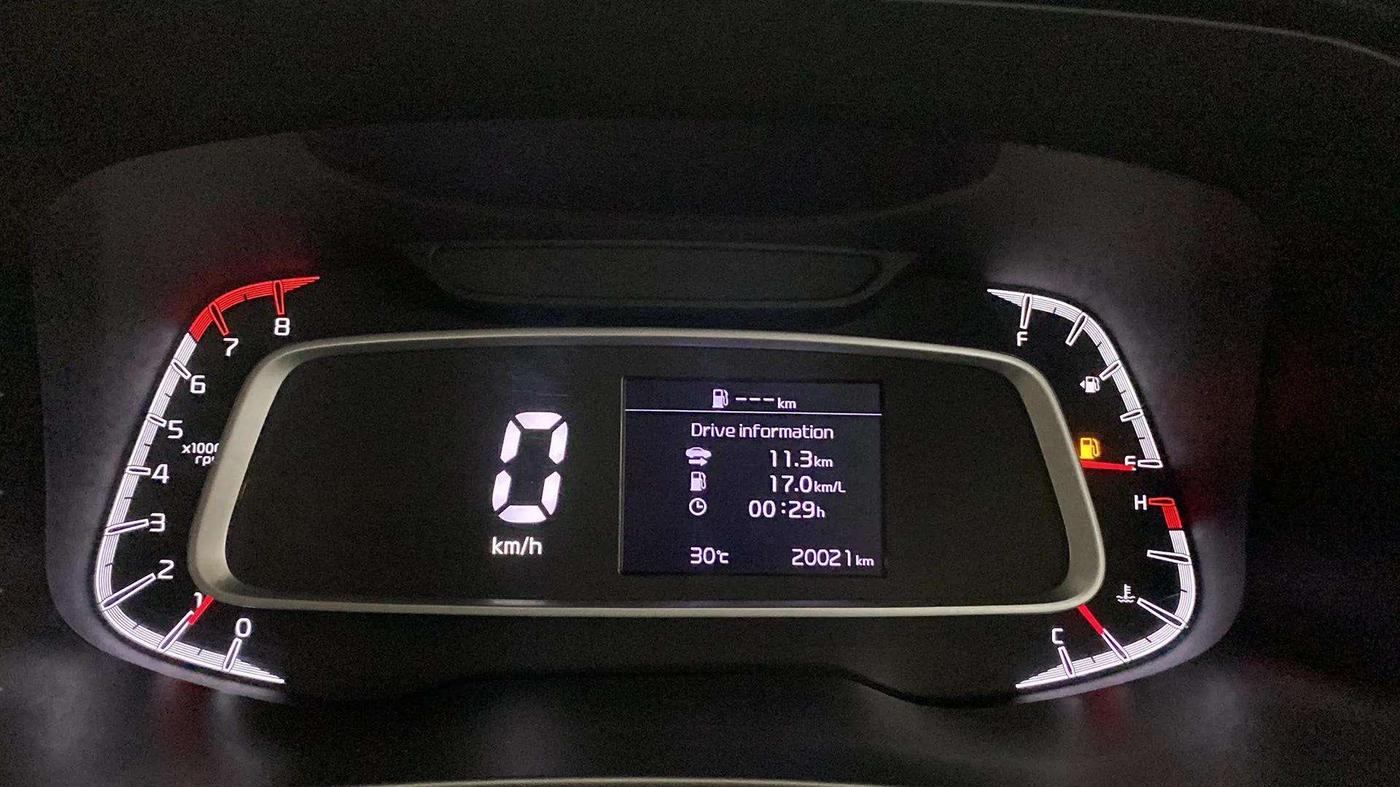 2022 KIA SONET HTK PLUS 1.2, Petrol, Manual, 20,001 km, Odometer Image