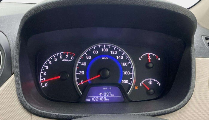 2017 Hyundai Grand i10 SPORTZ 1.2 KAPPA VTVT, Petrol, Manual, 1,02,441 km, Odometer Image