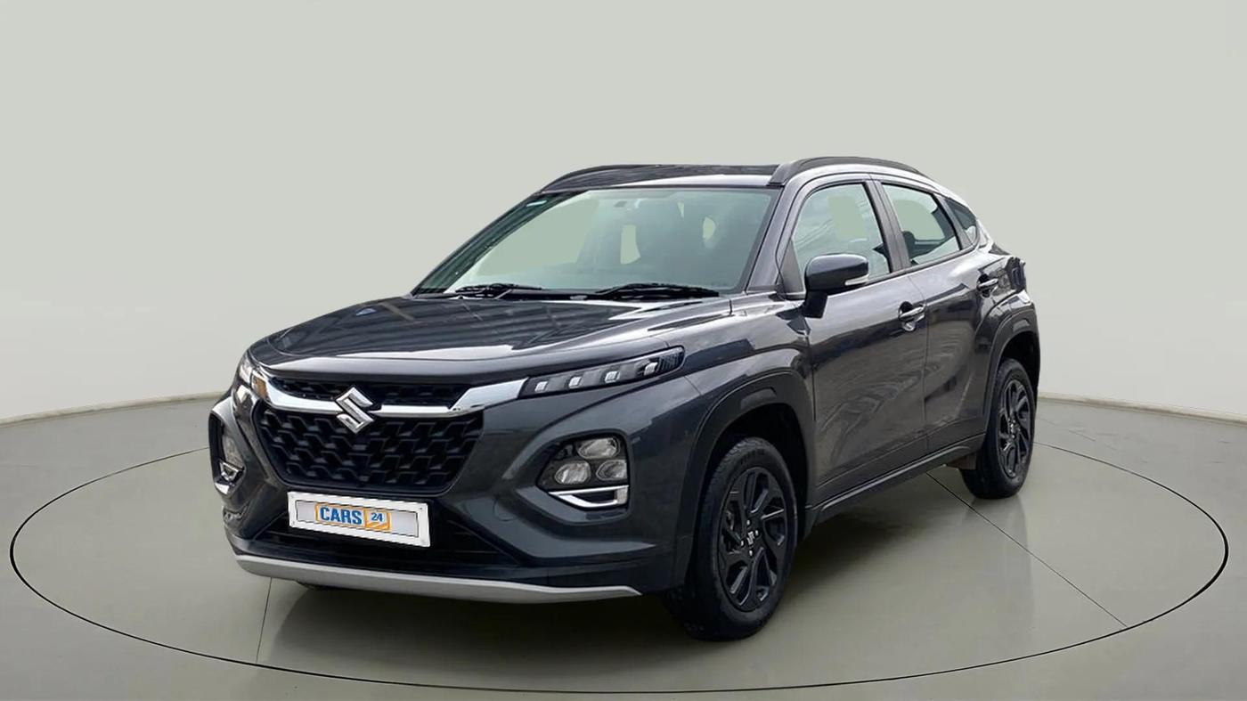 2024 Maruti FRONX DELTA PLUS 1.2L AGS, Petrol, Automatic, 3,459 km, Left Front Diagonal