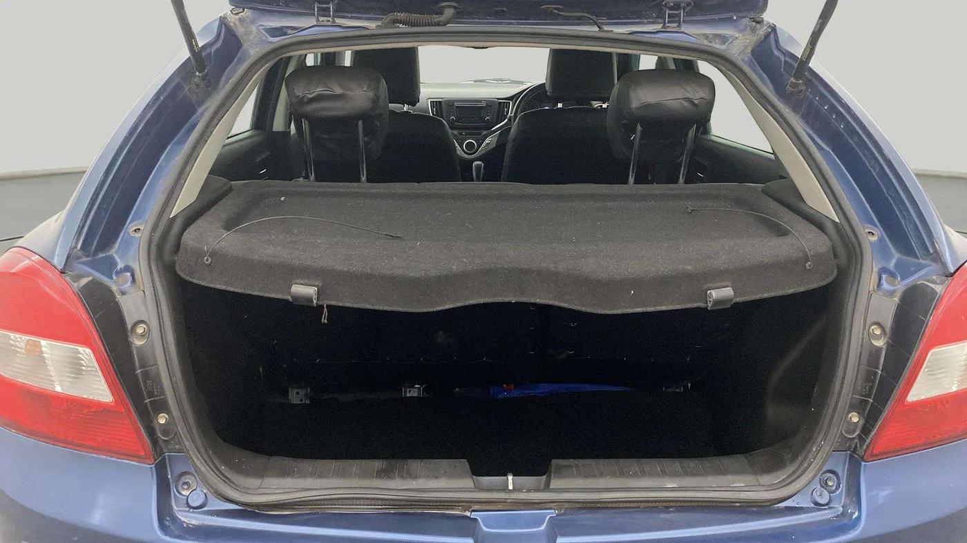 2017 Maruti Baleno ZETA CVT PETROL 1.2, Petrol, Automatic, 36,628 km, Boot Inside
