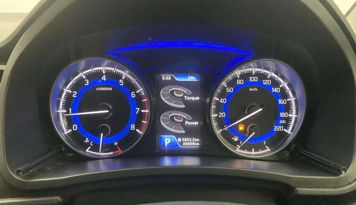 2017 Maruti Baleno ZETA CVT PETROL 1.2, Petrol, Automatic, 36,608 km, Odometer Image
